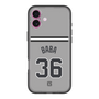 スリムプロテクションプレミアムケース［ 読売ジャイアンツ - #36 BABA - ビジター ］