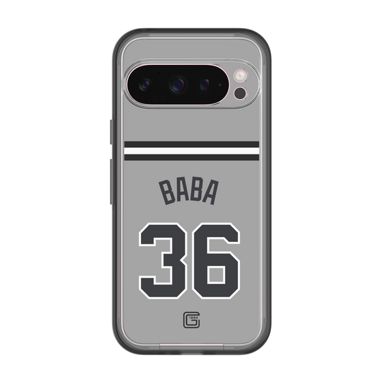 スリムプロテクションプレミアムケース［ 読売ジャイアンツ - #36 BABA - ビジター ］