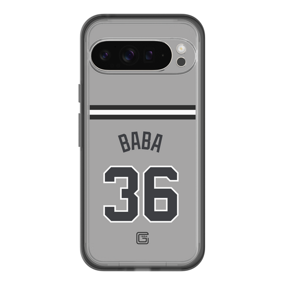 スリムプロテクションプレミアムケース［ 読売ジャイアンツ - #36 BABA - ビジター ］