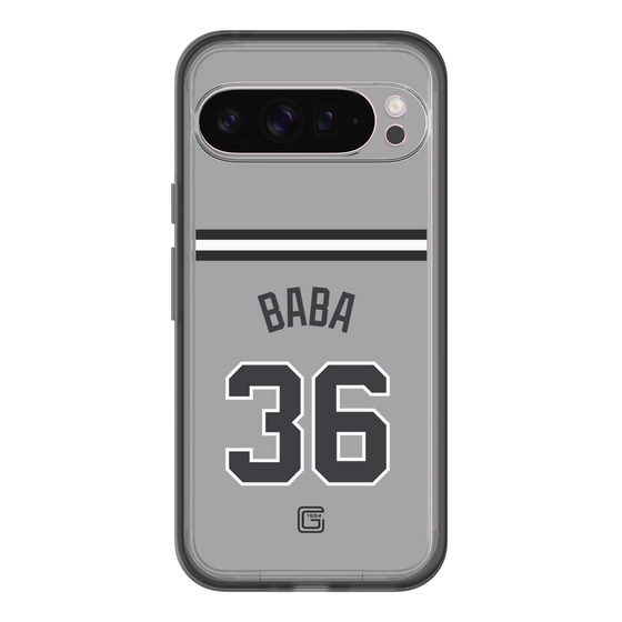 スリムプロテクションプレミアムケース［ 読売ジャイアンツ - #36 BABA - ビジター ］