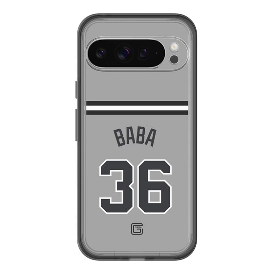 スリムプロテクションプレミアムケース［ 読売ジャイアンツ - #36 BABA - ビジター ］