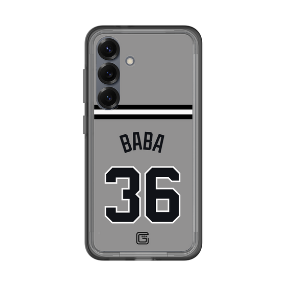 スリムプロテクションプレミアムケース［ 読売ジャイアンツ - #36 BABA - ビジター ］
