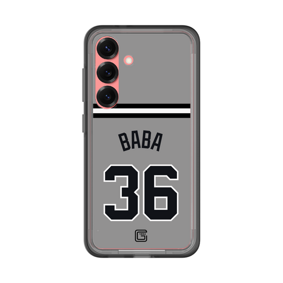 スリムプロテクションプレミアムケース［ 読売ジャイアンツ - #36 BABA - ビジター ］