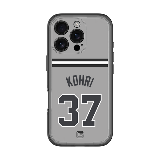 スリムプロテクションプレミアムケース［ 読売ジャイアンツ - #37 KOHRI - ビジター ］