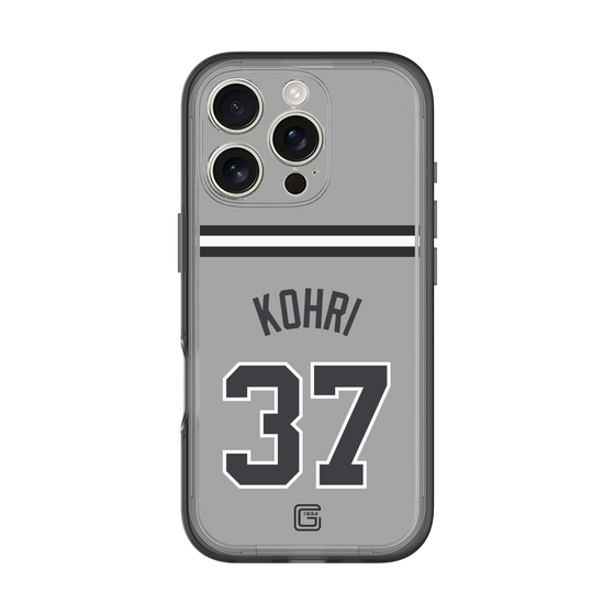 スリムプロテクションプレミアムケース［ 読売ジャイアンツ - #37 KOHRI - ビジター ］