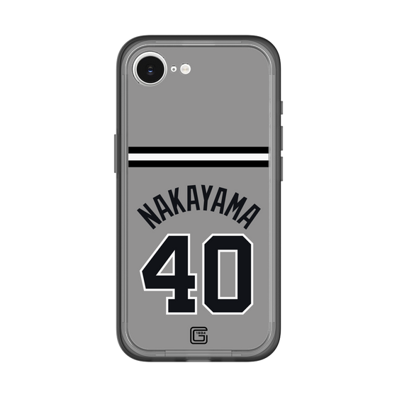 スリムプロテクションプレミアムケース［ 読売ジャイアンツ - #40 NAKAYAMA - ビジター ］