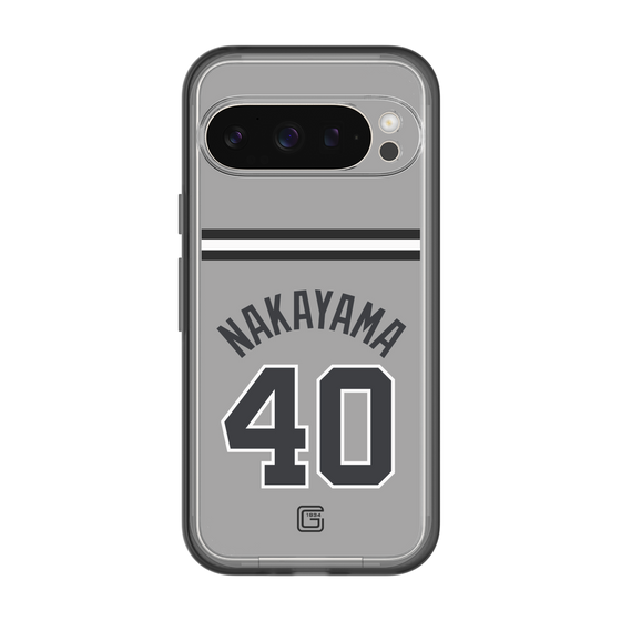 スリムプロテクションプレミアムケース［ 読売ジャイアンツ - #40 NAKAYAMA - ビジター ］