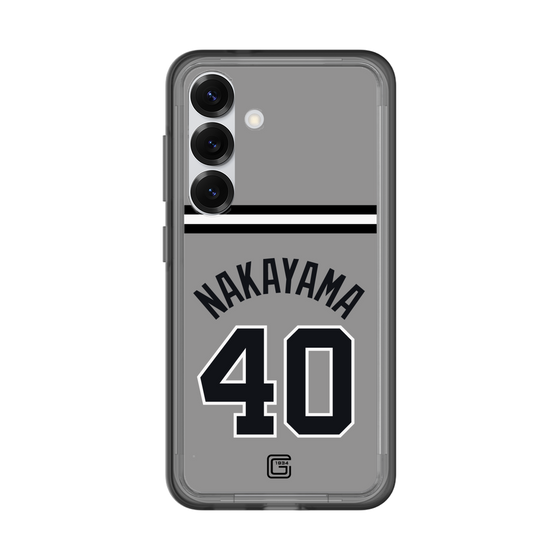 スリムプロテクションプレミアムケース［ 読売ジャイアンツ - #40 NAKAYAMA - ビジター ］