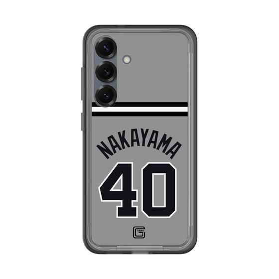 スリムプロテクションプレミアムケース［ 読売ジャイアンツ - #40 NAKAYAMA - ビジター ］