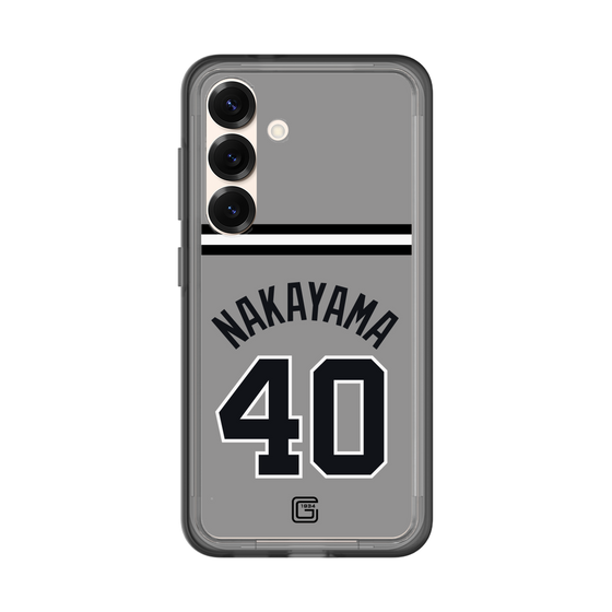 スリムプロテクションプレミアムケース［ 読売ジャイアンツ - #40 NAKAYAMA - ビジター ］
