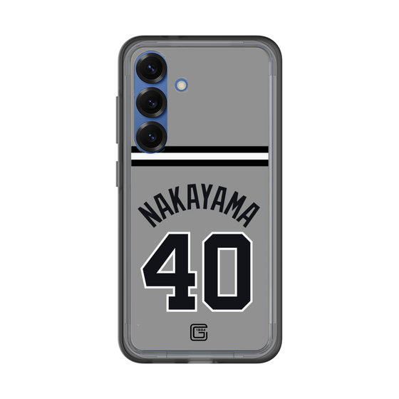 スリムプロテクションプレミアムケース［ 読売ジャイアンツ - #40 NAKAYAMA - ビジター ］