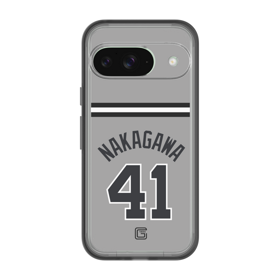 スリムプロテクションプレミアムケース［ 読売ジャイアンツ - #41 NAKAGAWA - ビジター ］
