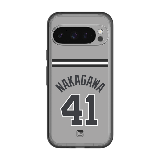 スリムプロテクションプレミアムケース［ 読売ジャイアンツ - #41 NAKAGAWA - ビジター ］