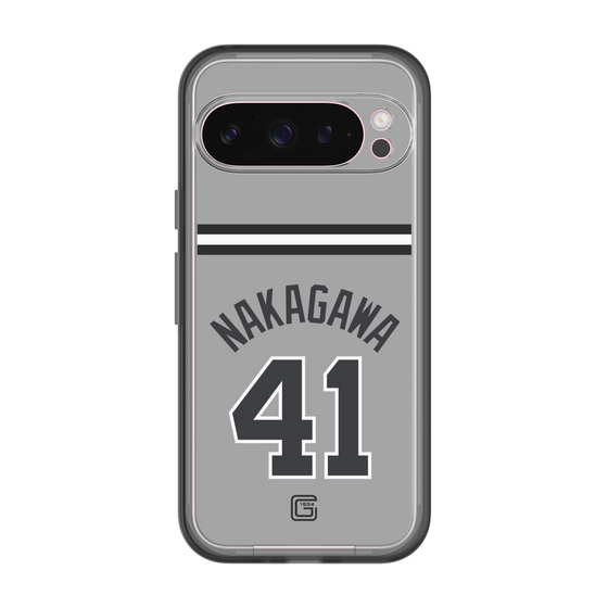 スリムプロテクションプレミアムケース［ 読売ジャイアンツ - #41 NAKAGAWA - ビジター ］