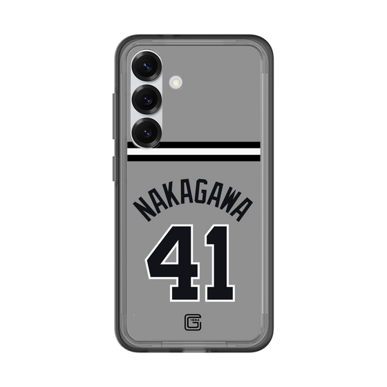 スリムプロテクションプレミアムケース［ 読売ジャイアンツ - #41 NAKAGAWA - ビジター ］