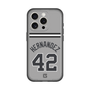 スリムプロテクションプレミアムケース［ 読売ジャイアンツ - #42 HERNANDEZ - ビジター ］