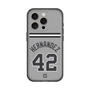 スリムプロテクションプレミアムケース［ 読売ジャイアンツ - #42 HERNANDEZ - ビジター ］