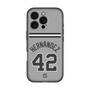 スリムプロテクションプレミアムケース［ 読売ジャイアンツ - #42 HERNANDEZ - ビジター ］
