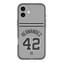 スリムプロテクションプレミアムケース［ 読売ジャイアンツ - #42 HERNANDEZ - ビジター ］