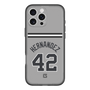 スリムプロテクションプレミアムケース［ 読売ジャイアンツ - #42 HERNANDEZ - ビジター ］
