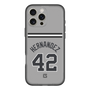 スリムプロテクションプレミアムケース［ 読売ジャイアンツ - #42 HERNANDEZ - ビジター ］