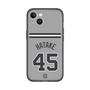 スリムプロテクションプレミアムケース［ 読売ジャイアンツ - #45 HATAKE - ビジター ］