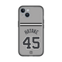 スリムプロテクションプレミアムケース［ 読売ジャイアンツ - #45 HATAKE - ビジター ］