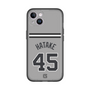 スリムプロテクションプレミアムケース［ 読売ジャイアンツ - #45 HATAKE - ビジター ］