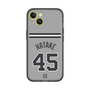 スリムプロテクションプレミアムケース［ 読売ジャイアンツ - #45 HATAKE - ビジター ］
