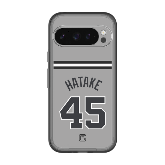 スリムプロテクションプレミアムケース［ 読売ジャイアンツ - #45 HATAKE - ビジター ］
