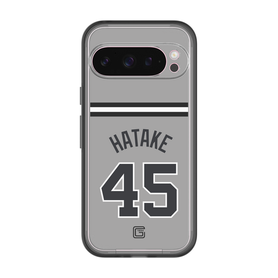 スリムプロテクションプレミアムケース［ 読売ジャイアンツ - #45 HATAKE - ビジター ］