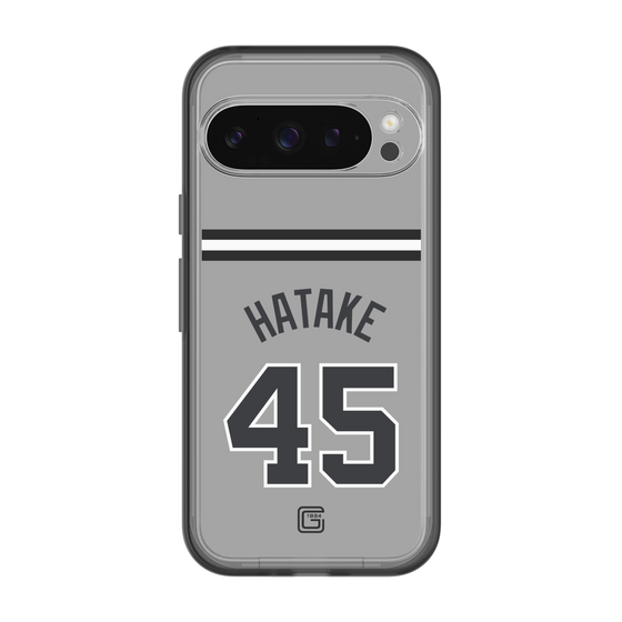 スリムプロテクションプレミアムケース［ 読売ジャイアンツ - #45 HATAKE - ビジター ］