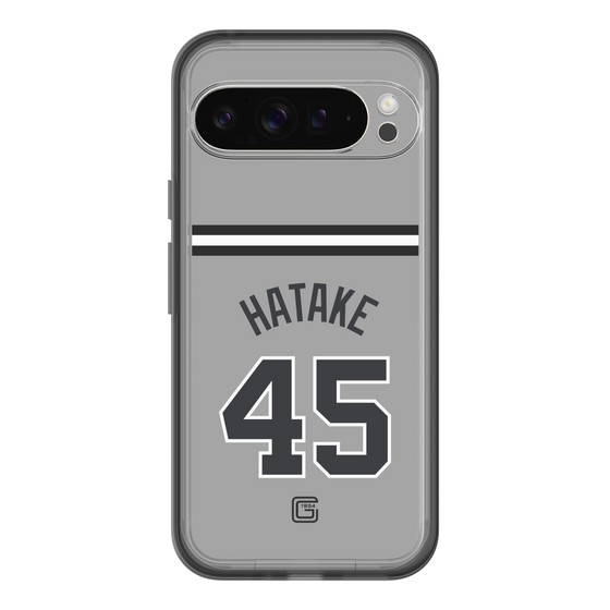 スリムプロテクションプレミアムケース［ 読売ジャイアンツ - #45 HATAKE - ビジター ］