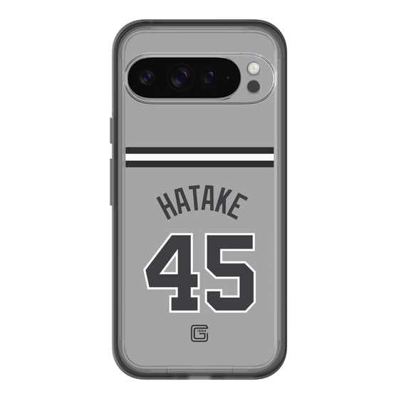 スリムプロテクションプレミアムケース［ 読売ジャイアンツ - #45 HATAKE - ビジター ］