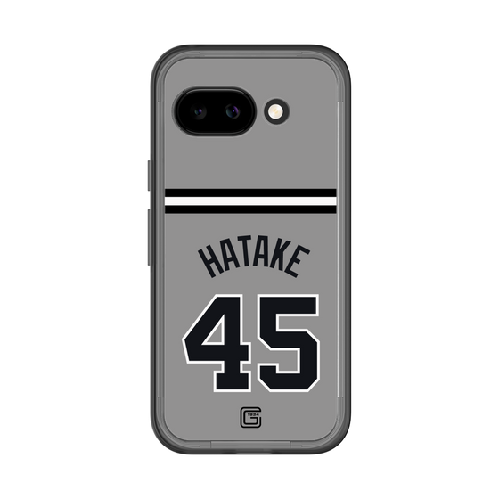 スリムプロテクションプレミアムケース［ 読売ジャイアンツ - #45 HATAKE - ビジター ］