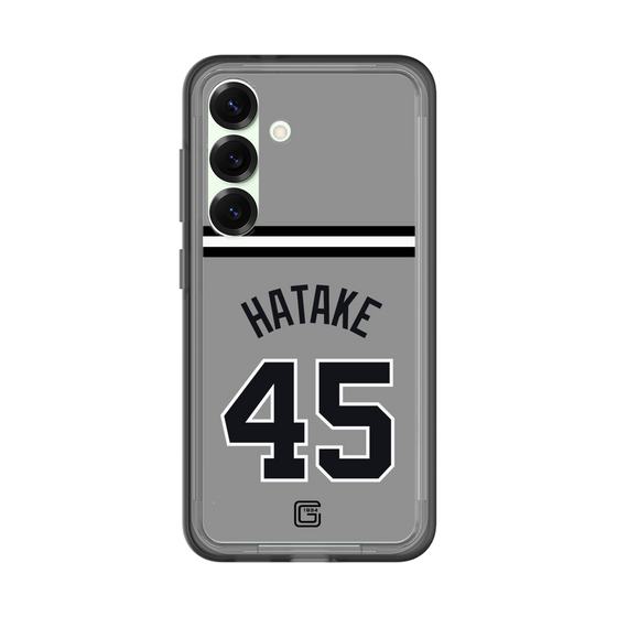 スリムプロテクションプレミアムケース［ 読売ジャイアンツ - #45 HATAKE - ビジター ］