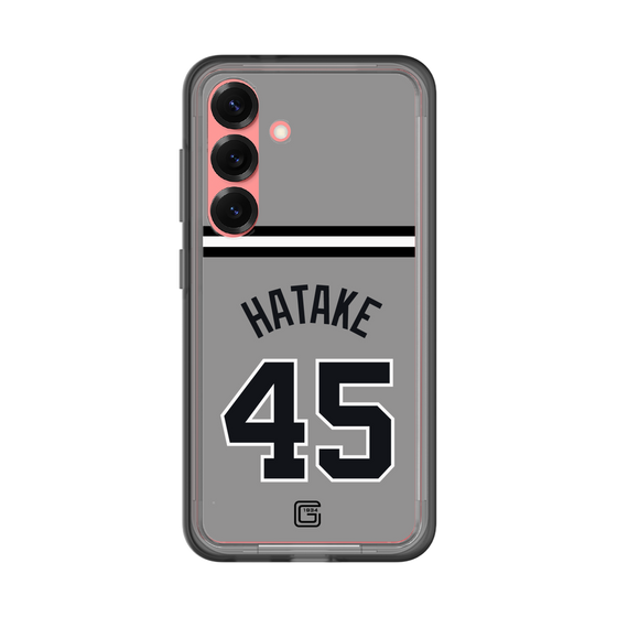 スリムプロテクションプレミアムケース［ 読売ジャイアンツ - #45 HATAKE - ビジター ］