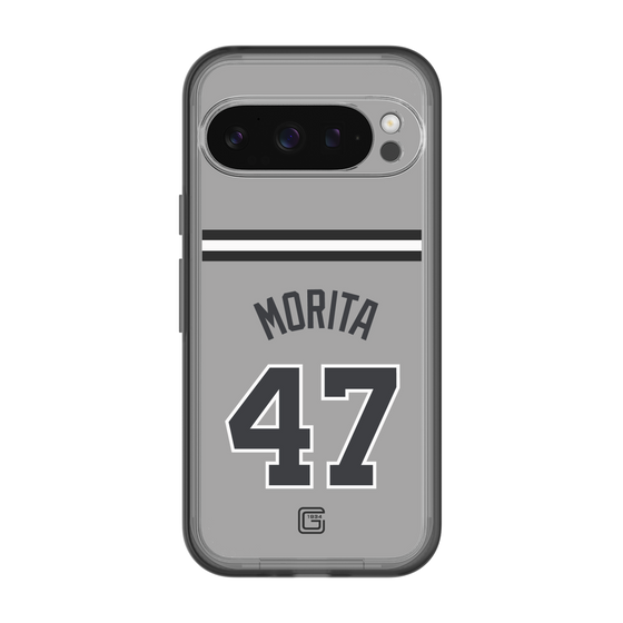 スリムプロテクションプレミアムケース［ 読売ジャイアンツ - #47 MORITA - ビジター ］