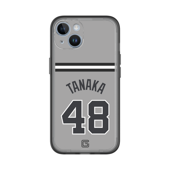 スリムプロテクションプレミアムケース［ 読売ジャイアンツ - #48 TANAKA - ビジター ］