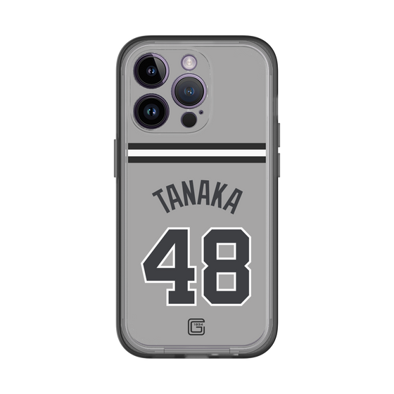 スリムプロテクションプレミアムケース［ 読売ジャイアンツ - #48 TANAKA - ビジター ］