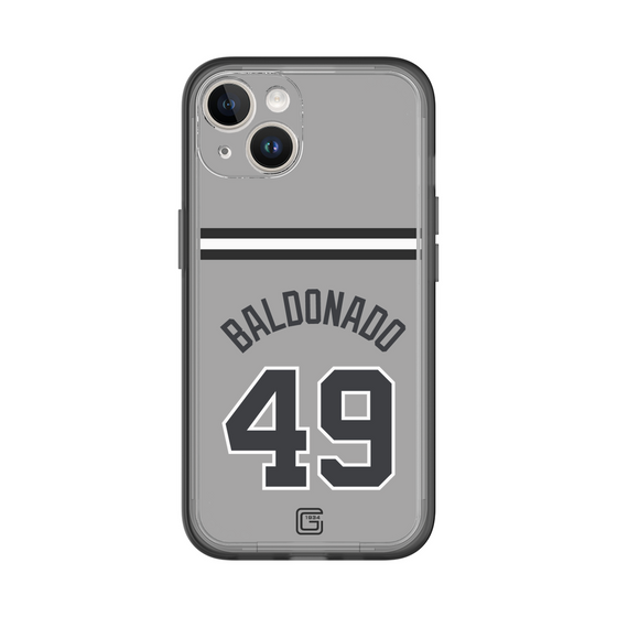 スリムプロテクションプレミアムケース［ 読売ジャイアンツ - #49 BALDONADO - ビジター ］