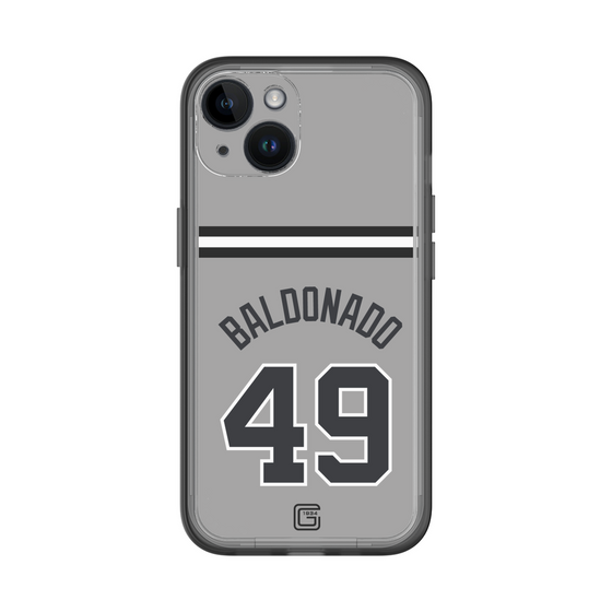 スリムプロテクションプレミアムケース［ 読売ジャイアンツ - #49 BALDONADO - ビジター ］