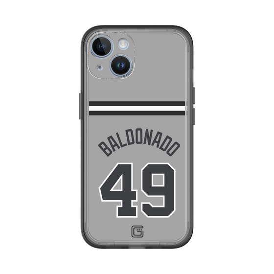 スリムプロテクションプレミアムケース［ 読売ジャイアンツ - #49 BALDONADO - ビジター ］