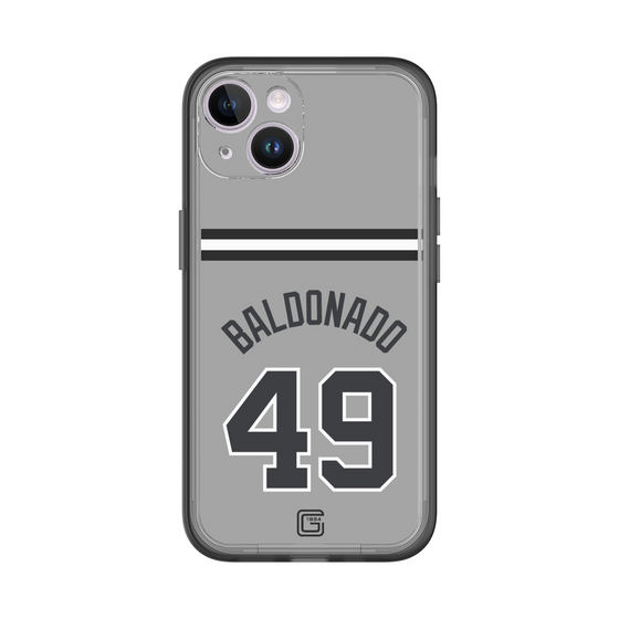 スリムプロテクションプレミアムケース［ 読売ジャイアンツ - #49 BALDONADO - ビジター ］
