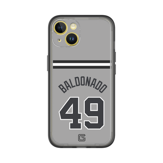スリムプロテクションプレミアムケース［ 読売ジャイアンツ - #49 BALDONADO - ビジター ］