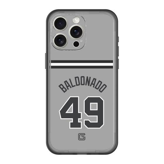 スリムプロテクションプレミアムケース［ 読売ジャイアンツ - #49 BALDONADO - ビジター ］