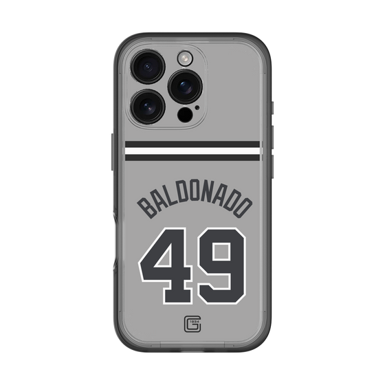 スリムプロテクションプレミアムケース［ 読売ジャイアンツ - #49 BALDONADO - ビジター ］