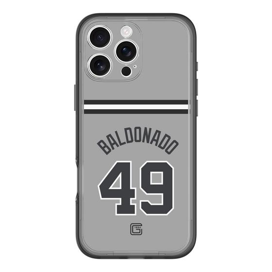 スリムプロテクションプレミアムケース［ 読売ジャイアンツ - #49 BALDONADO - ビジター ］