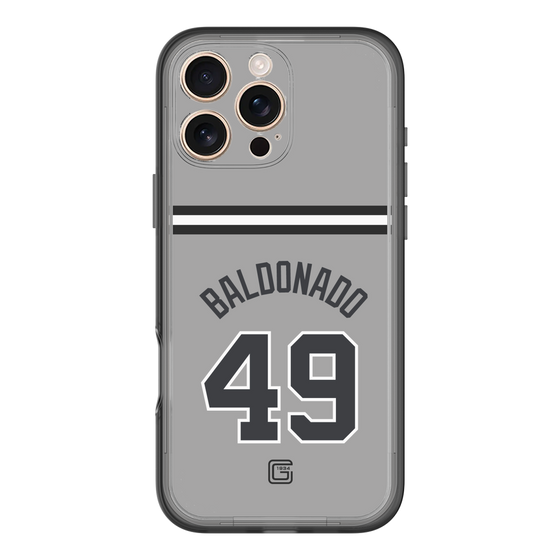 スリムプロテクションプレミアムケース［ 読売ジャイアンツ - #49 BALDONADO - ビジター ］