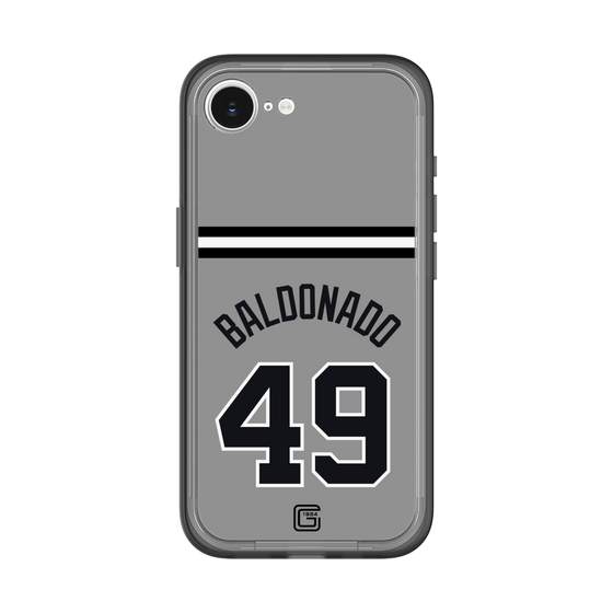 スリムプロテクションプレミアムケース［ 読売ジャイアンツ - #49 BALDONADO - ビジター ］